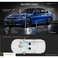 FOCAL INSIDE Speaker Upgrade Pack 6.2 Impulse to Fit BMW X1 SERIES F49 2016>